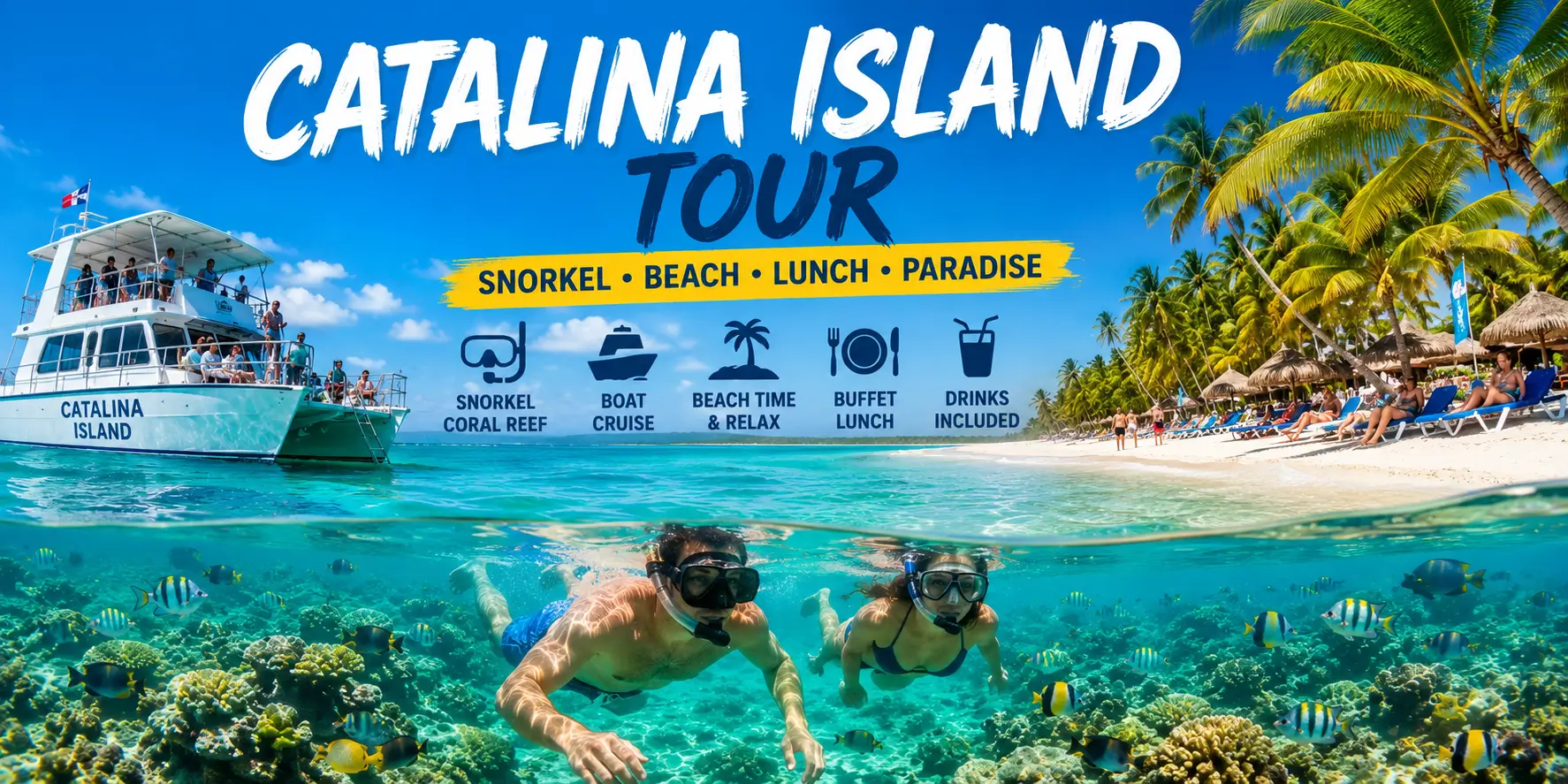 catalina island tour from punta cana